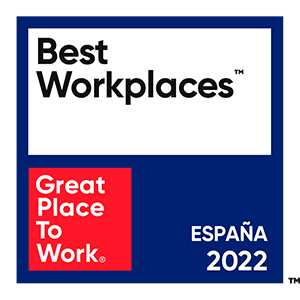 Great Place To Work Spain 2022 logo