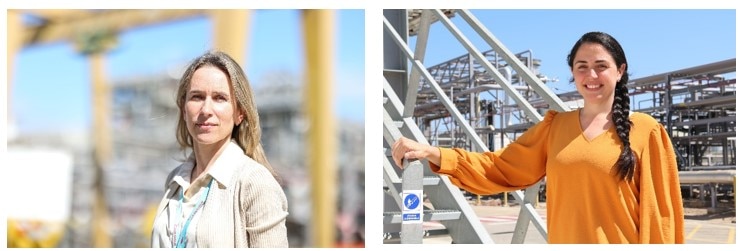 images of two interviewers